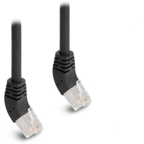 Thumbnail - Delock 80273 RJ45 Netzwerkkabel, Patchkabel CAT 6a S/FTP 0.25 m Schwarz 1 St.