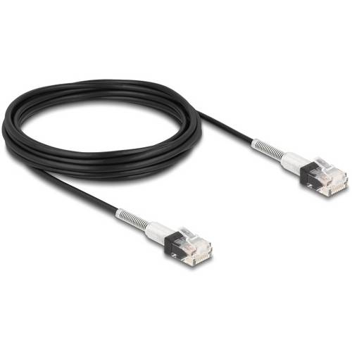 Thumbnail - Delock 80392 RJ45 Netzwerkkabel, Patchkabel CAT 6a U/UTP 5.00 m Schwarz 1 St.