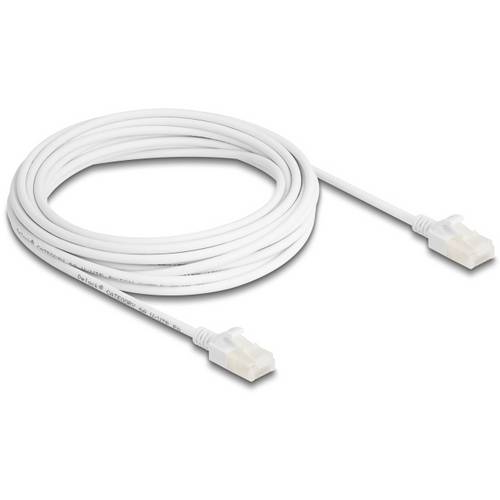 Thumbnail - Delock 80362 RJ45 Netzwerkkabel, Patchkabel CAT 6a U/UTP 5.00 m Weiß 1 St.