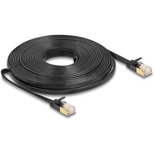 Thumbnail - Delock 80350 RJ45 Netzwerkkabel, Patchkabel CAT 7 U/FTP 10.00 m Schwarz 1 St.