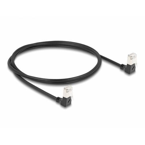 Thumbnail - Delock 80299 RJ45 Netzwerkkabel, Patchkabel CAT 6a S/FTP 1.00 m Schwarz 1 St.
