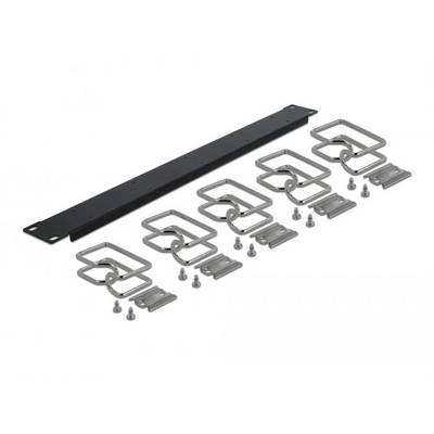 Delock 42628 19 Zoll Netzwerkschrank-Kabelführung 1 HE Schwarz-3