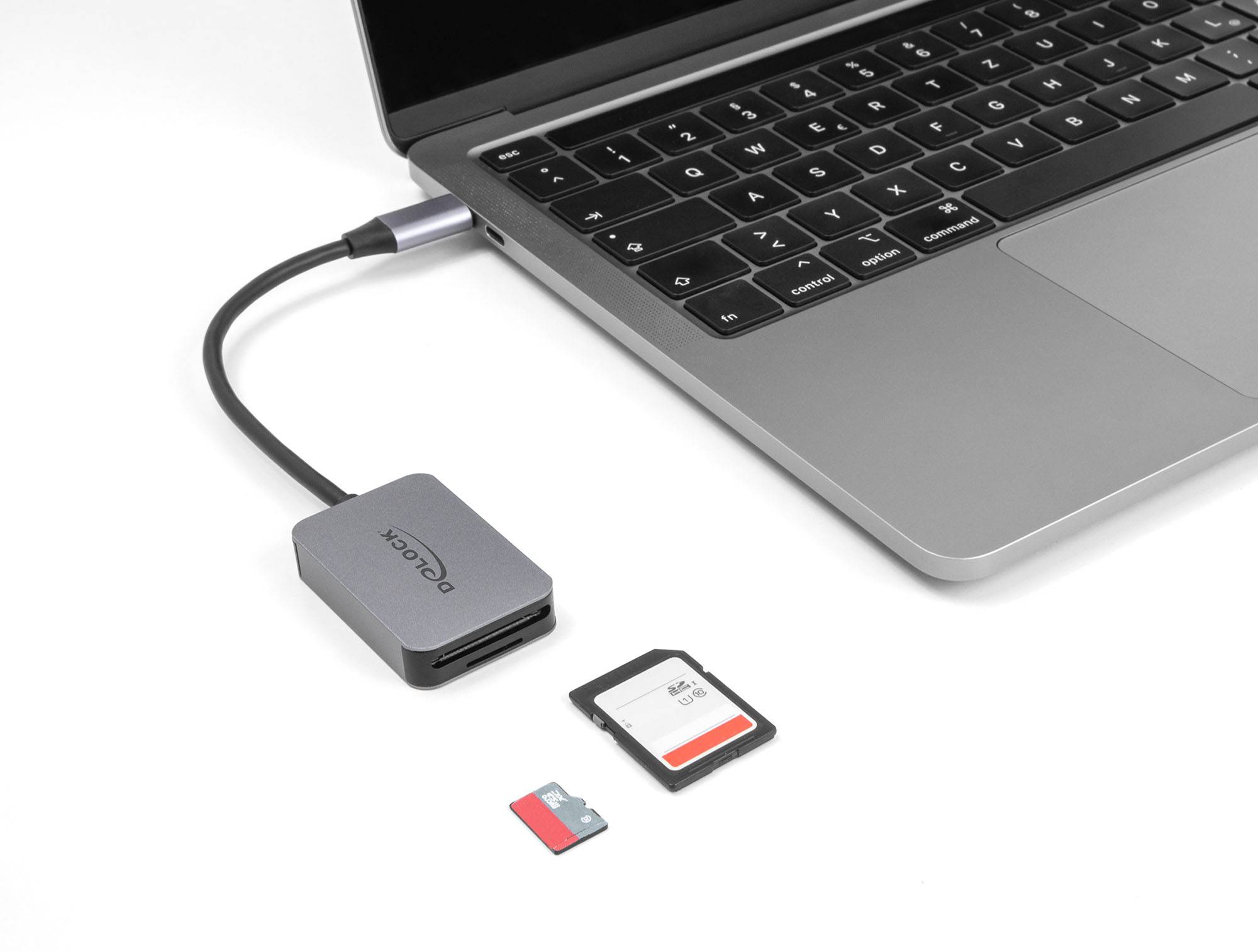 Delock Kartenleser (microSD, SD) - USB-C-2