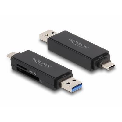Delock - Kartenleser (SD, miniSD, RS-MMC, TransFlash, MMCmobile, microSD, MMCplus, MMCmicro, microSDHC, SDXC, microSDXC,-2