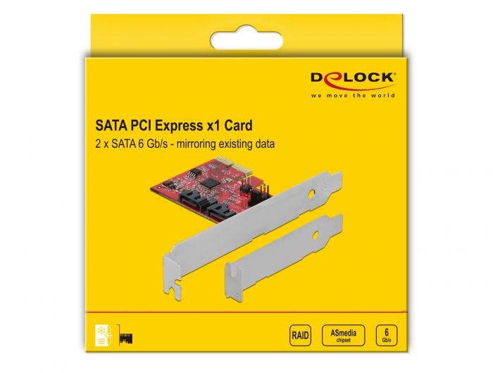 Delock 90406 PCI-Express Karte SATA PCIe-5