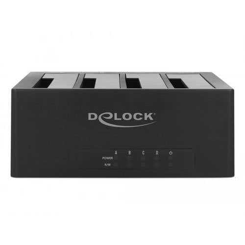 Thumbnail - Delock 63930 SATA 6 Gb/s, USB-C®, DC-Buchse 3.5 mm Festplatten-Dockingstation