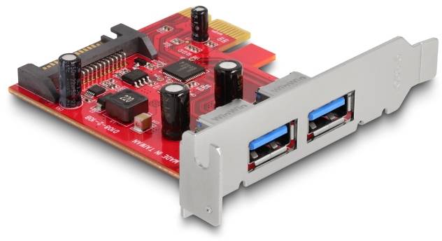Delock 90155 PCI-Express Karte USB-A (USB 3.2 Gen 1) PCIe-1