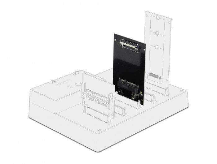 Delock 64100 SATA Controller mSATA SATA 6Gb/s-4