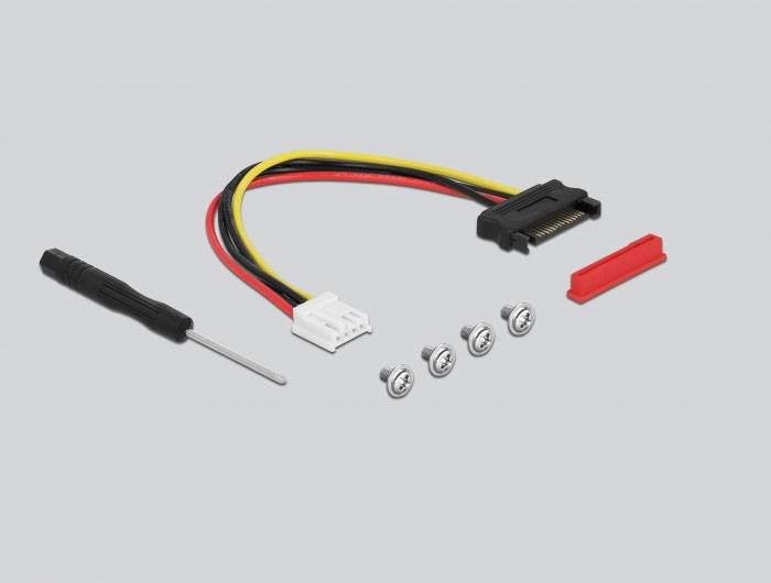 Delock 64135 M.2 Controller U.2 U.2-3