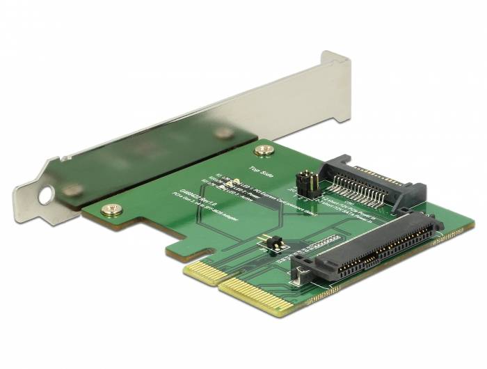 Delock 89672 PCI-Express Karte PCI, SATA, U.2 U.2-1