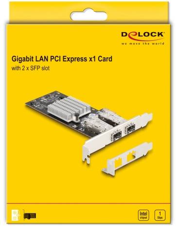 Delock 88336 PCI-Express Karte SFP PCIe-4