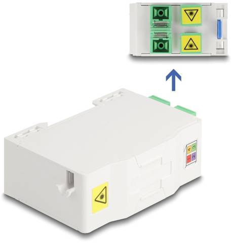 Delock 88097 LWL-Dose Weiß 1 St.-2