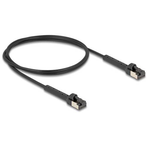 Thumbnail - Delock 80934 RJ45 Netzwerkkabel, Patchkabel CAT 6a U/FTP 1.00 m Schwarz 1 St.
