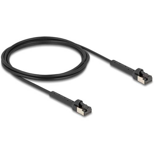 Thumbnail - Delock 80935 RJ45 Netzwerkkabel, Patchkabel CAT 6a U/FTP 2.00 m Schwarz 1 St.