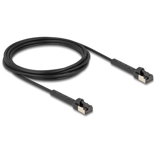 Thumbnail - Delock 80936 RJ45 Netzwerkkabel, Patchkabel CAT 6a U/FTP 3.00 m Schwarz 1 St.