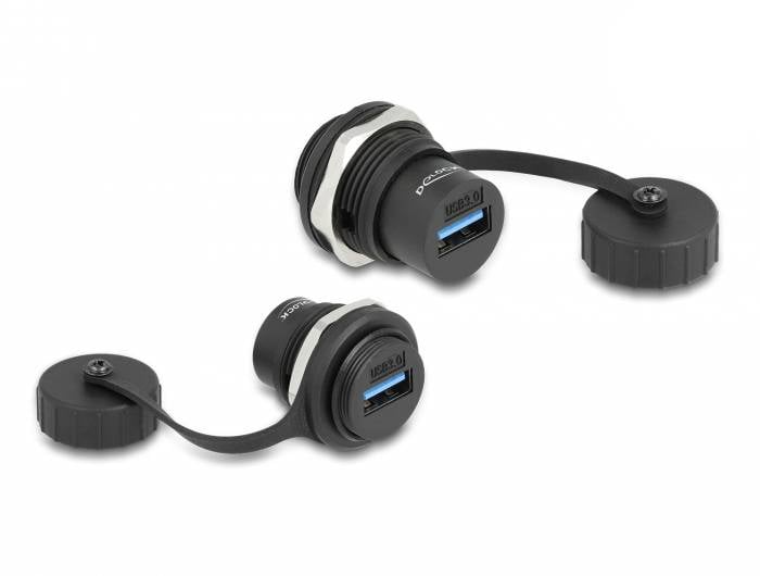 Delock USB 2.0 Adapter [1x USB-A Buchse - 1x USB-A Buchse] 86961