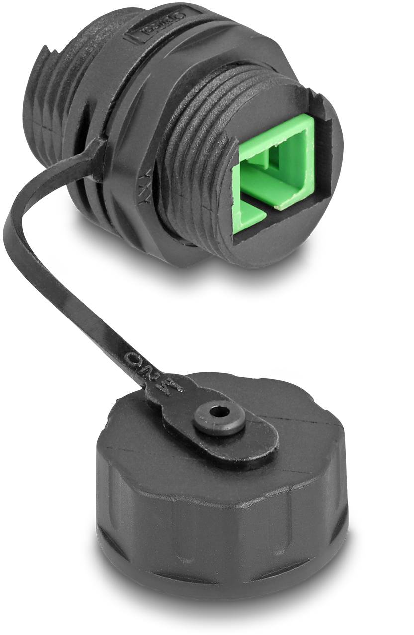 Delock 88032 LWL-Steckverbinder Schwarz 1 St.-1