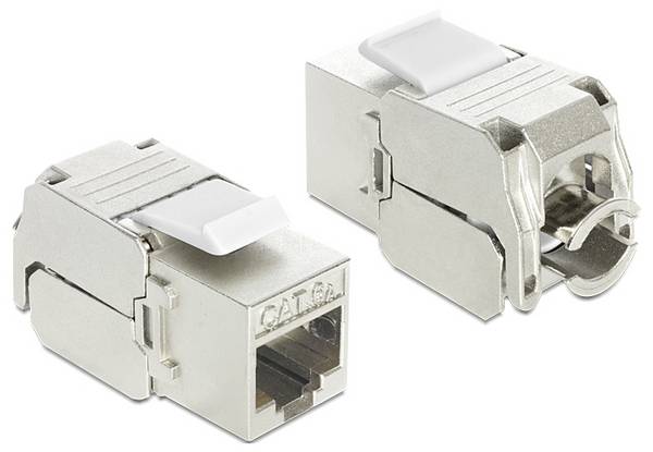 Delock 86205 RJ45-Einbaumodul Keystone CAT 6a 1 St.