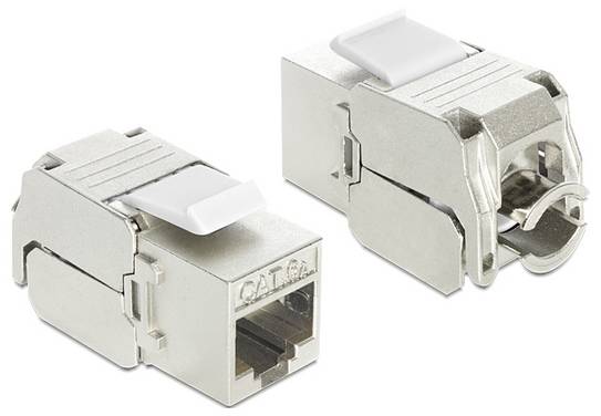 Delock 86205 RJ45-Einbaumodul Keystone CAT 6a 1 St.