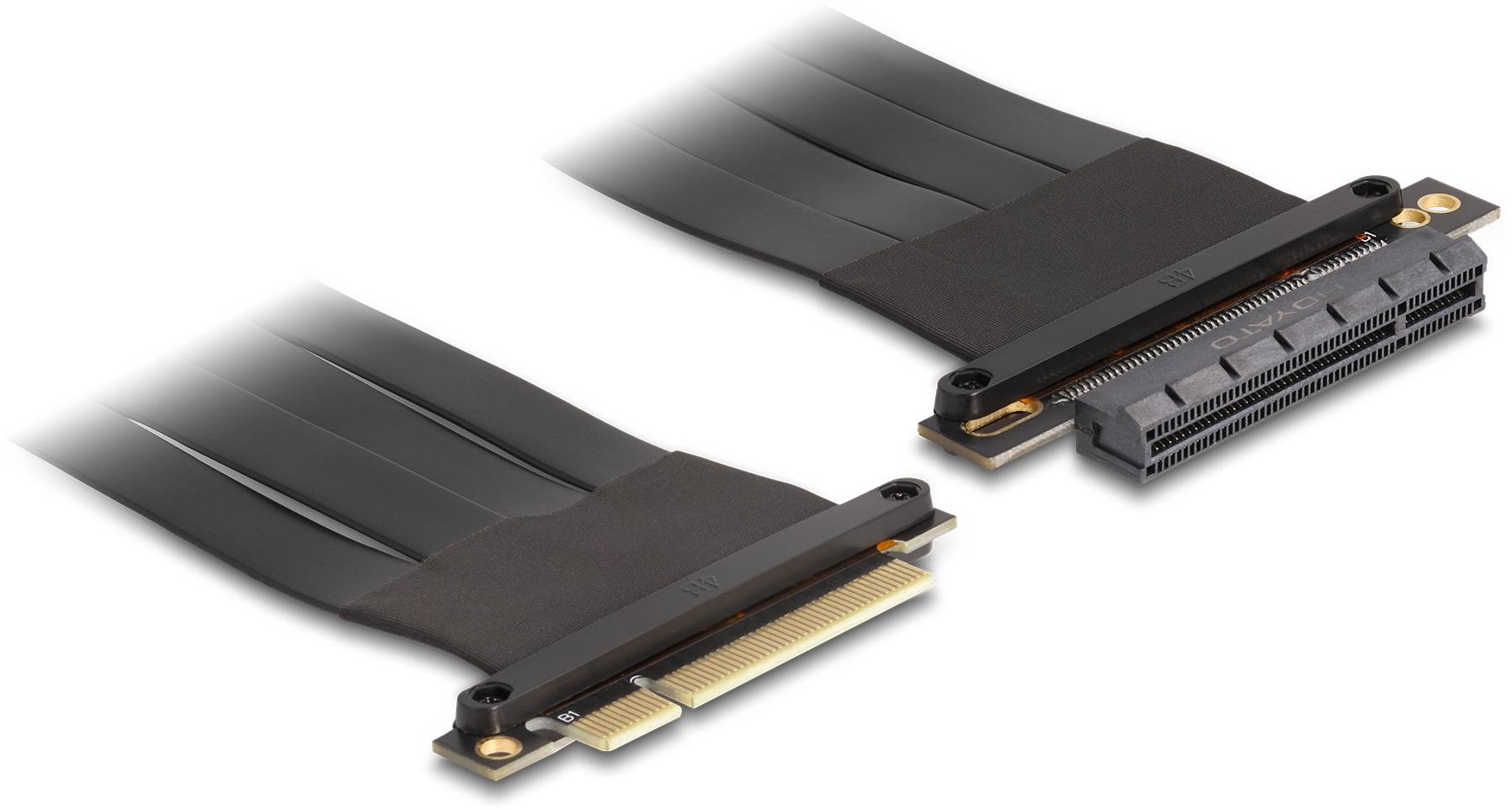 Thumbnail - Delock PCIe Riser Kabel 0.6 m Schwarz 88030