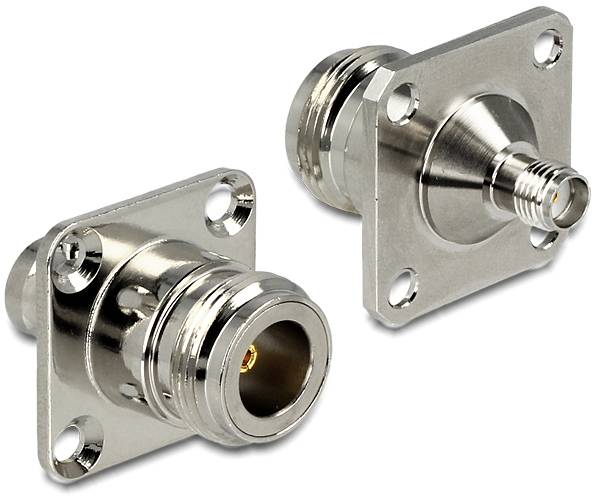 Thumbnail - Delock 88834 88834 N-Adapter N-Buchse - SMA-Buchse 1 St.
