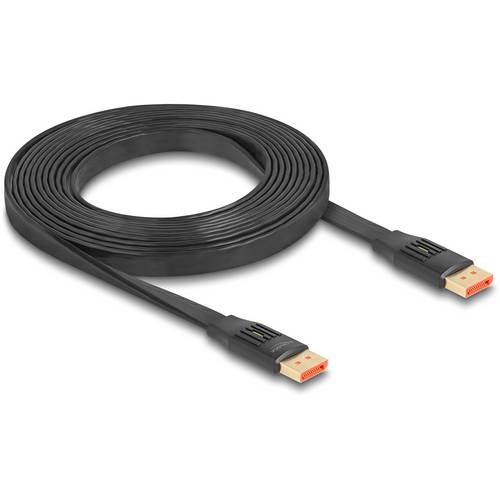Thumbnail - Delock DisplayPort Anschlusskabel DisplayPort Stecker 3 m Schwarz 81007 8K UHD, vergoldete Steckkontakte DisplayPort-Kab...