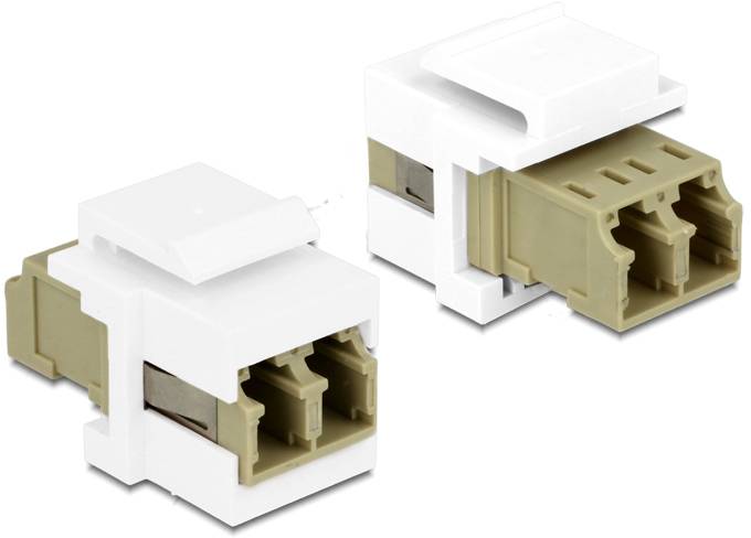 Delock 86347 LC-Einbaumodul Keystone 1 St.-1