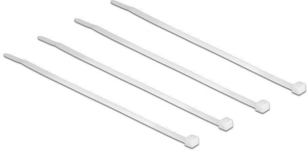 Delock 18606 Kabelbinder Transparent 100 St.