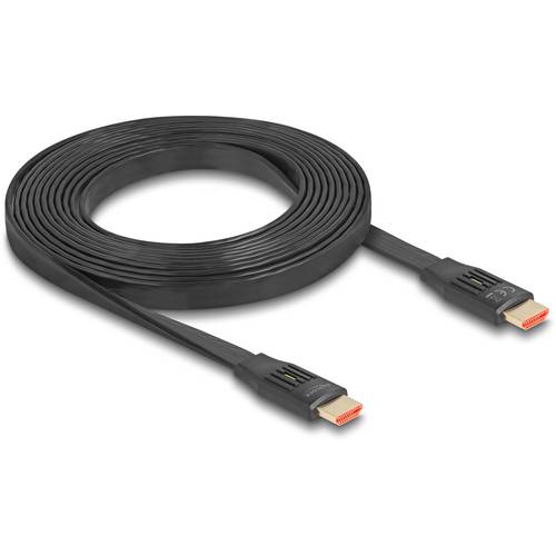 Delock HDMI Anschlusskabel HDMI-A Stecker 3 m Schwarz 81003 8K UHD, vergoldete Steckkontakte, eARC HDMI-Kabel