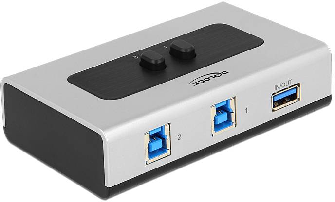 Delock 87667 USB-Hub Mehrfarbig-1