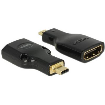Zwei schwarze HDMI-Adapter mit goldenen Anschlüssen, einer dreifach, einer einfach. Sie dienen dem Verbinden von HDMI-Kabeln mit Geräten.
