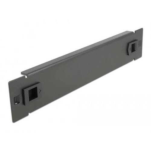 Thumbnail - Delock 66576 10 Zoll Netzwerkschrank-Blindabdeckung Schwarz
