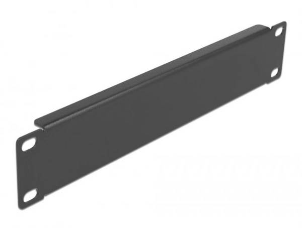 Delock 66660 10 Zoll Netzwerkschrank-Blindabdeckung  Geschlossen  Schwarz
