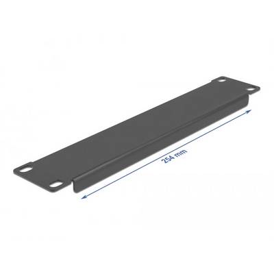 Delock 66660 10 Zoll Netzwerkschrank-Blindabdeckung Geschlossen Schwarz-2