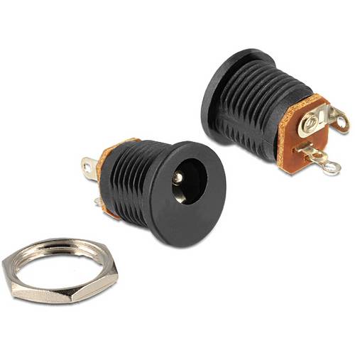 Delock 65690 DC-Steckverbinder Schwarz 1 St.