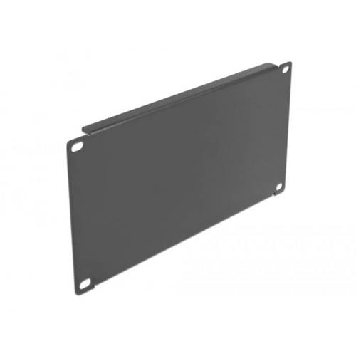 Delock 66662 10 Zoll Netzwerkschrank-Blindabdeckung Schwarz