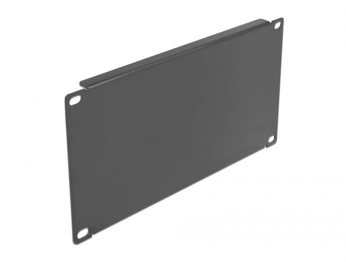 Delock 66662 10 Zoll Netzwerkschrank-Blindabdeckung Schwarz-1