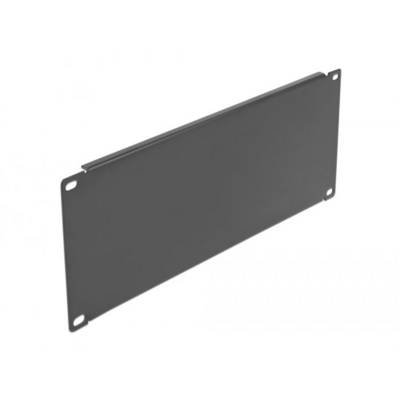 Delock 66664 19 Zoll Netzwerkschrank-Blindabdeckung 3 HE Schwarz-0