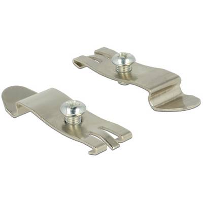 Delock 87677 Adapter Schraubbefestigung Unbestückt Silber-0