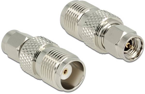 Delock 89484 89484 TNC-Adapter TNC-Buchse - SMA-Stecker 1 St. Piece