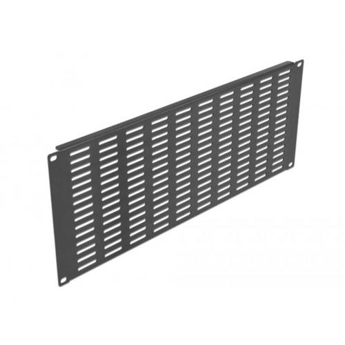 Delock 66682 19 Zoll Netzwerkschrank-Blindabdeckung 4 HE Schwarz