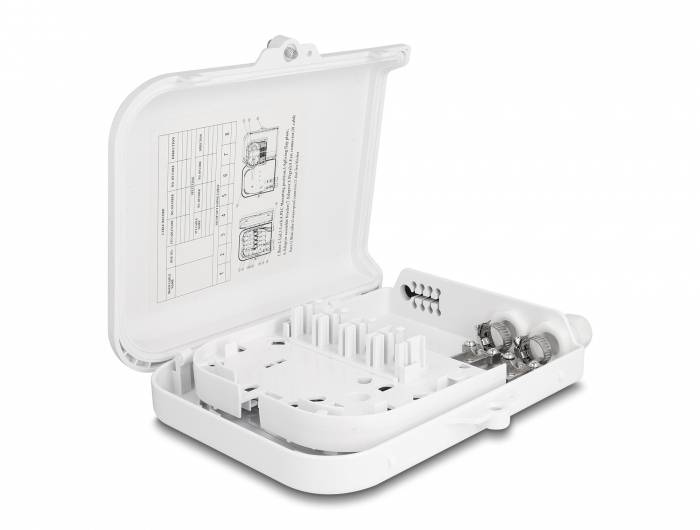 Delock 87902 LWL-Dose Weiß 1 St.-4