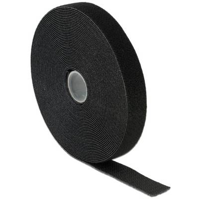 DeLOCK - Klettverschluss - 10 m - Schwarz-0