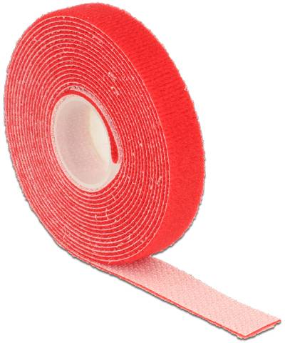 Thumbnail - Delock Klettverschluss - 3 m - Rot - Kabelbinder