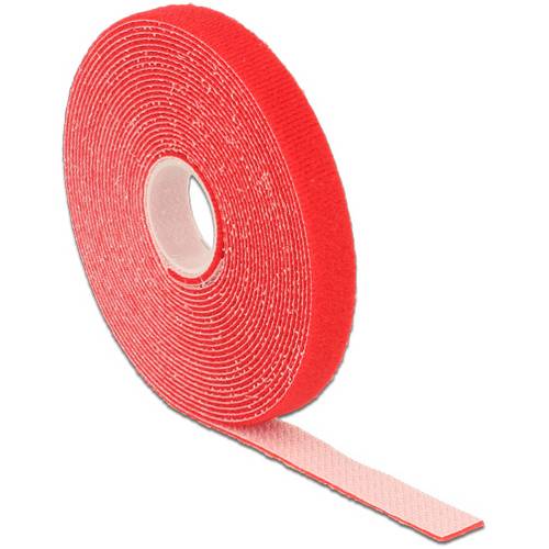 Thumbnail - Delock Klettverschluss - Kabelbinderrolle - 5 m - Rot - Klett-Kabelbinder L 5 m x B 13 mm