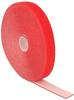 Delock Klettverschluss - 10 m - Rot - Klett-Kabelbinder L 10 m x B 20 mm Rolle r