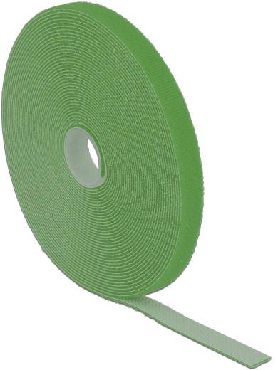 Delock Hook-and-loop fastener - Kabelbinder - 10 m - grün-1