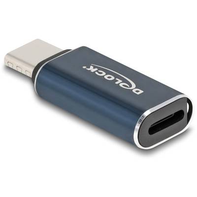 USB-C auf USB-A Adapter, schwarz, der die Verbindung zwischen Geräten mit unterschiedlichen USB-Anschlüssen ermöglicht.