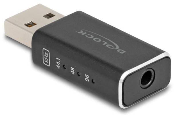 Delock USB 2.0 Adaptateur [1x USB 2.0 type A mâle - 1x prise femelle 3,5 mm] 68001 0 mm