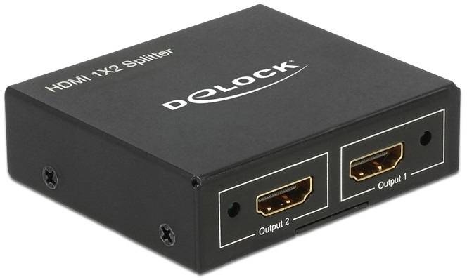 Delock 87701 HDMI-Splitter Schwarz-0